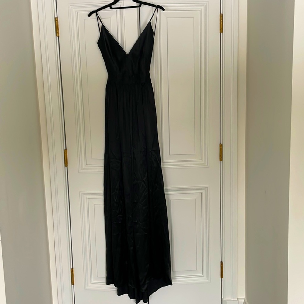 Backless Silk Gown- only wore once